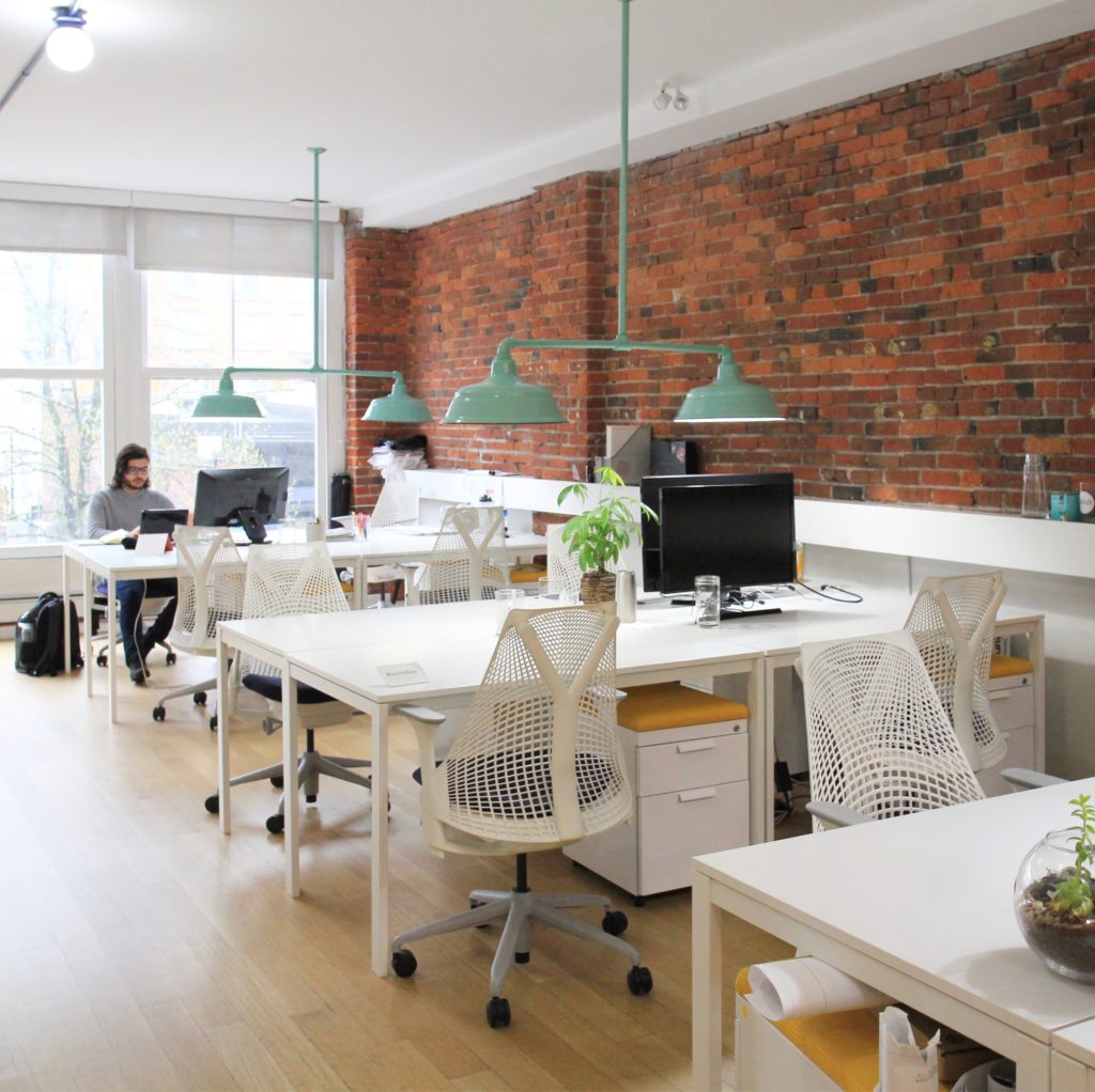 L'Atelier Coworking Vancouver in the vibrant Gastown area